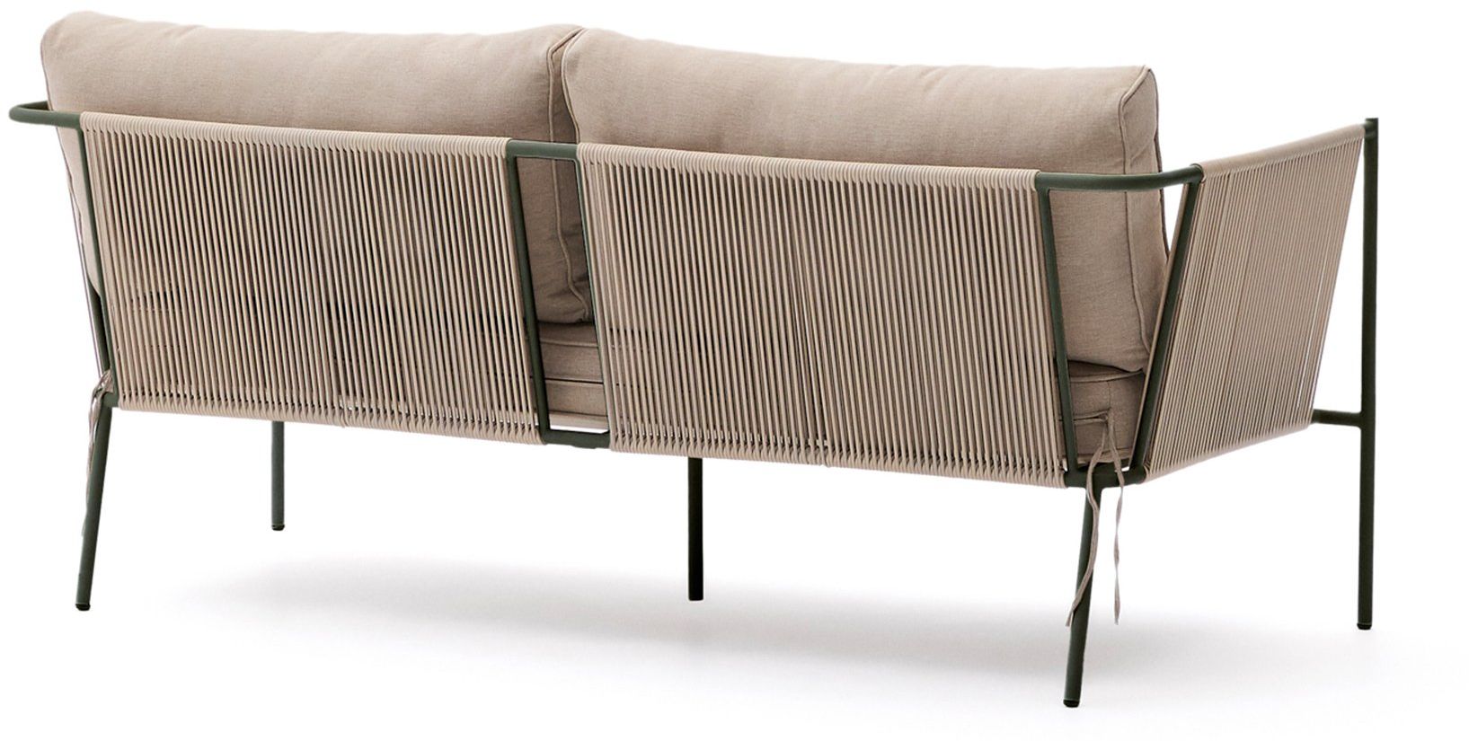 Kave Home   Zivia Outdoor 3-Zitsbank