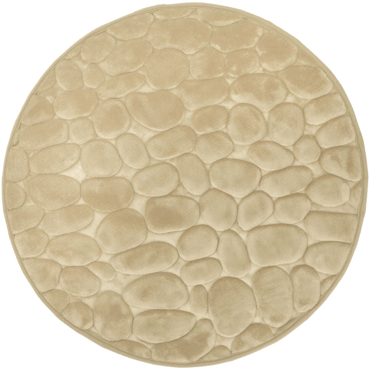 Comfortmat - Ronde badmat met traagschuim 60 cm