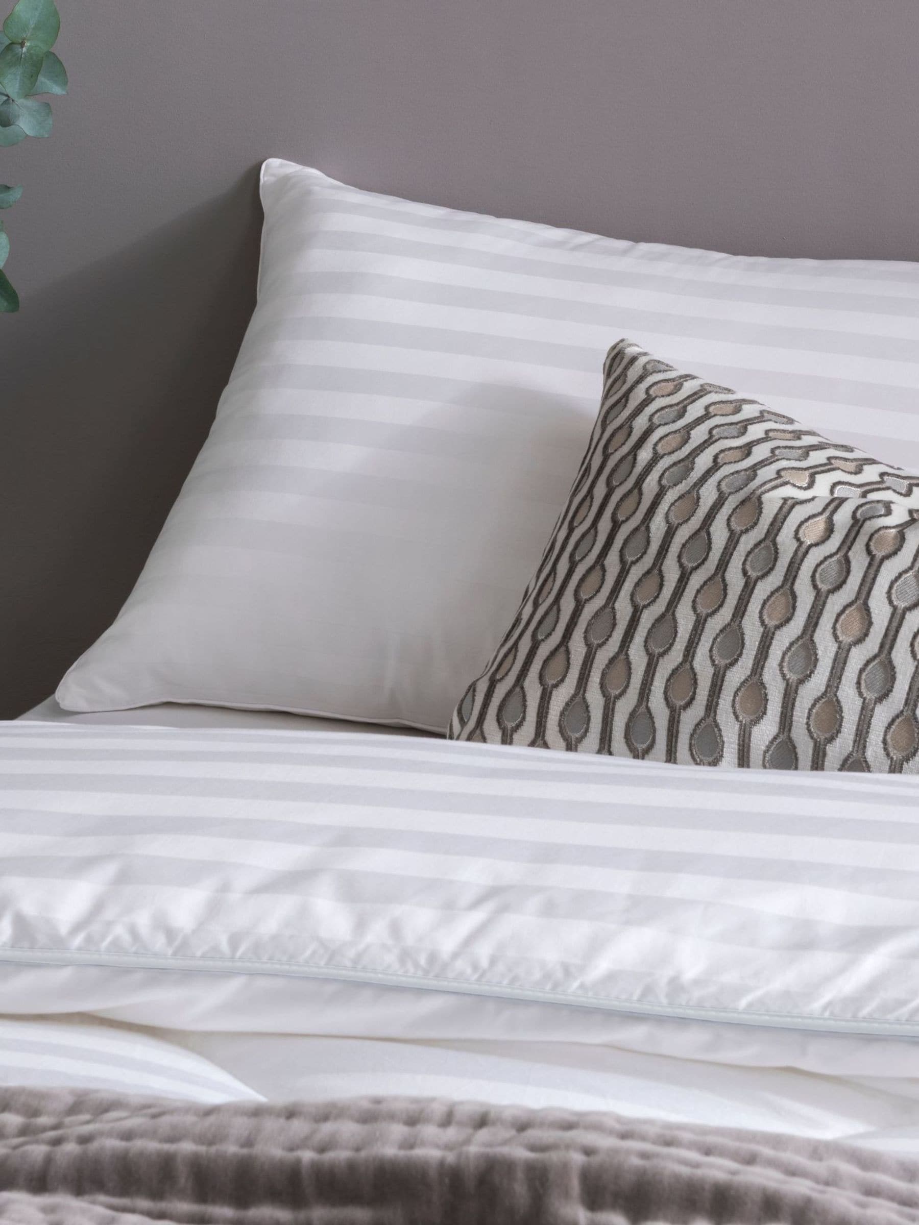 FBC Boutique Silk White Pillow