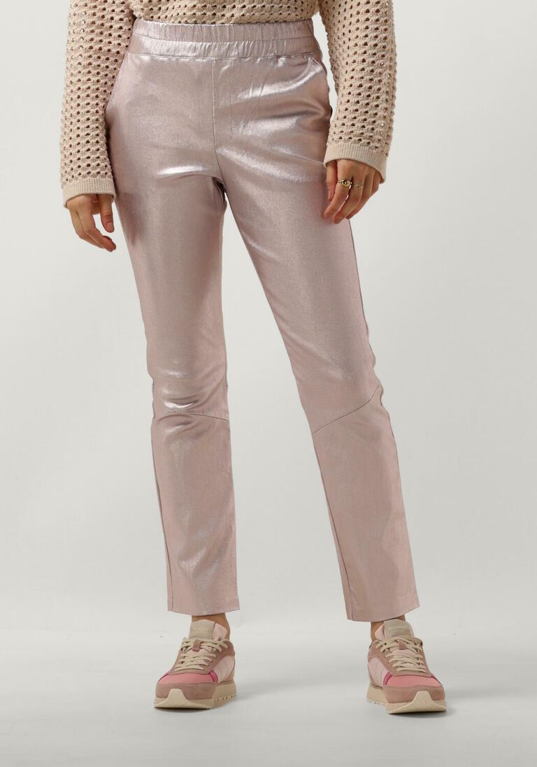 IBANA lichtroze ibana pantalon pablo metallic