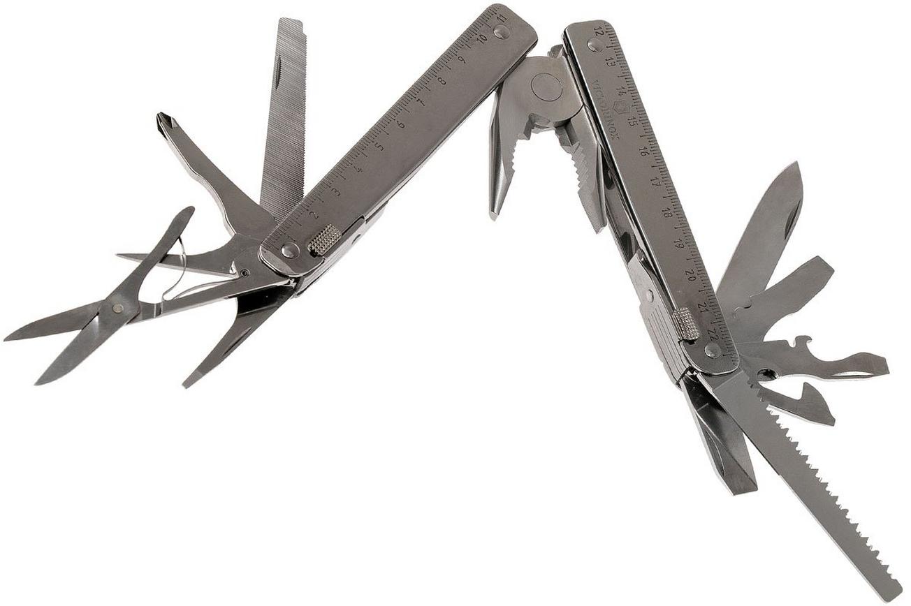 Victorinox SwissTool X Plus 3.0338.L multitool, lederen foedraal