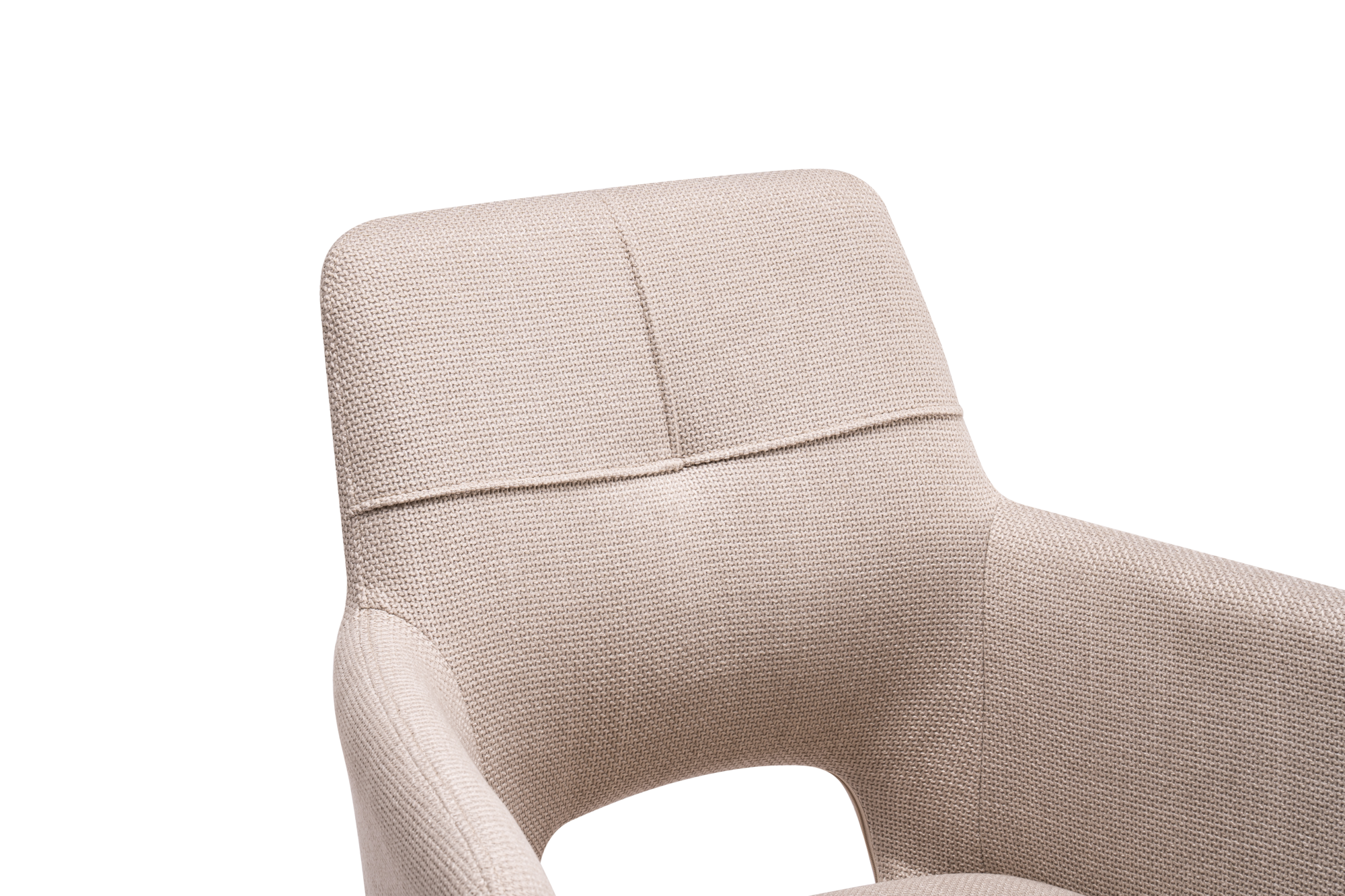 Jasmine draaistoel arm beige