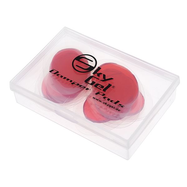 SkyGel Gel Damper Pads Volcano Red