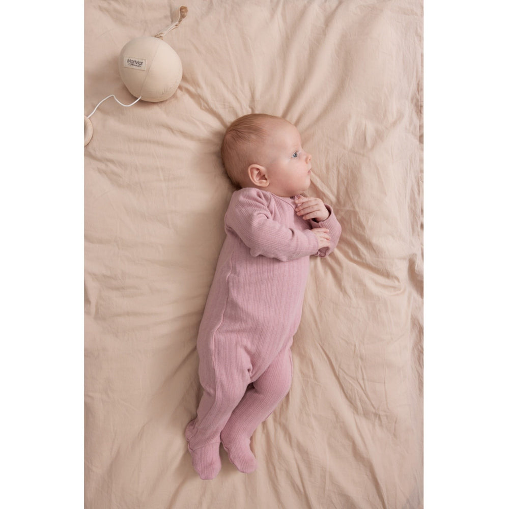 Køb MarMar New Born Modal Pointelle Soft Berry Rubetta Heldragt