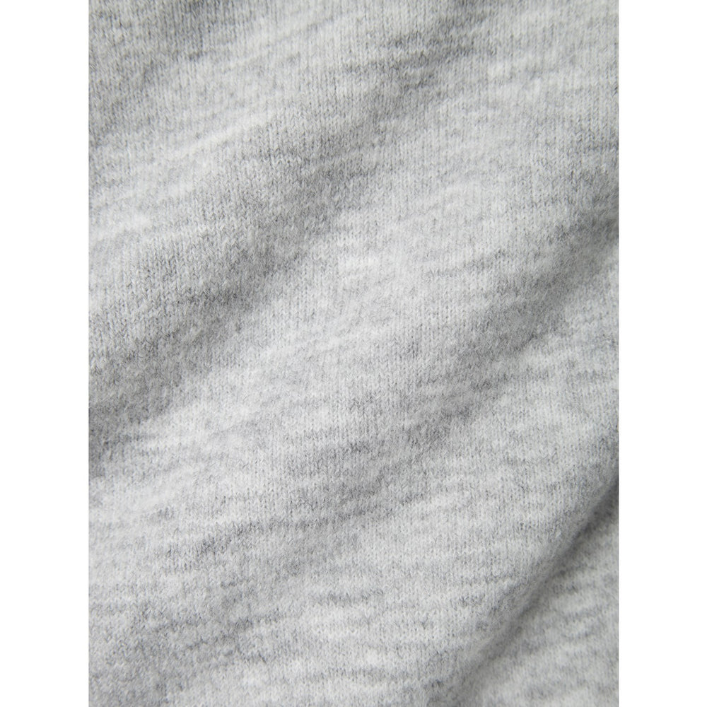 Køb Name It Light Grey Melange Talace Loose Strik Bluse