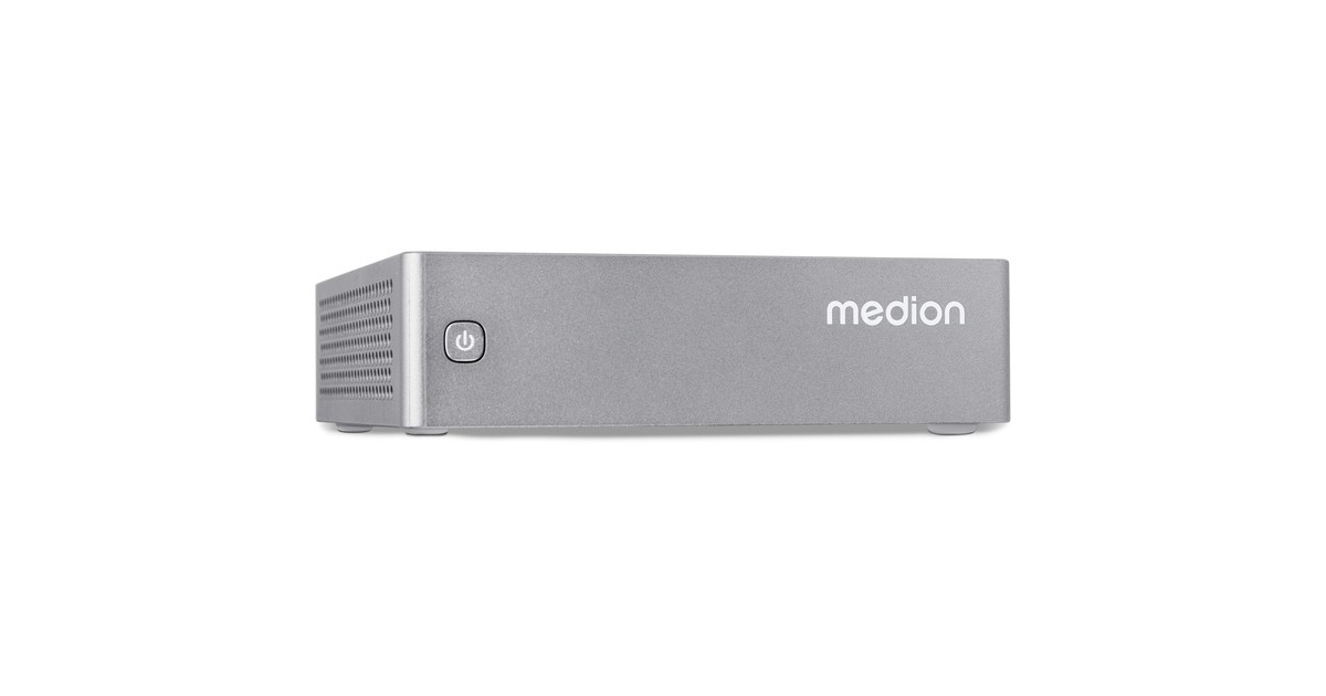 MedionMini S06 MD35315 barebone  (Zilver | Core i3-1315U | UHD Graphics | 8 GB | 512 GB SSD | Geen OS)