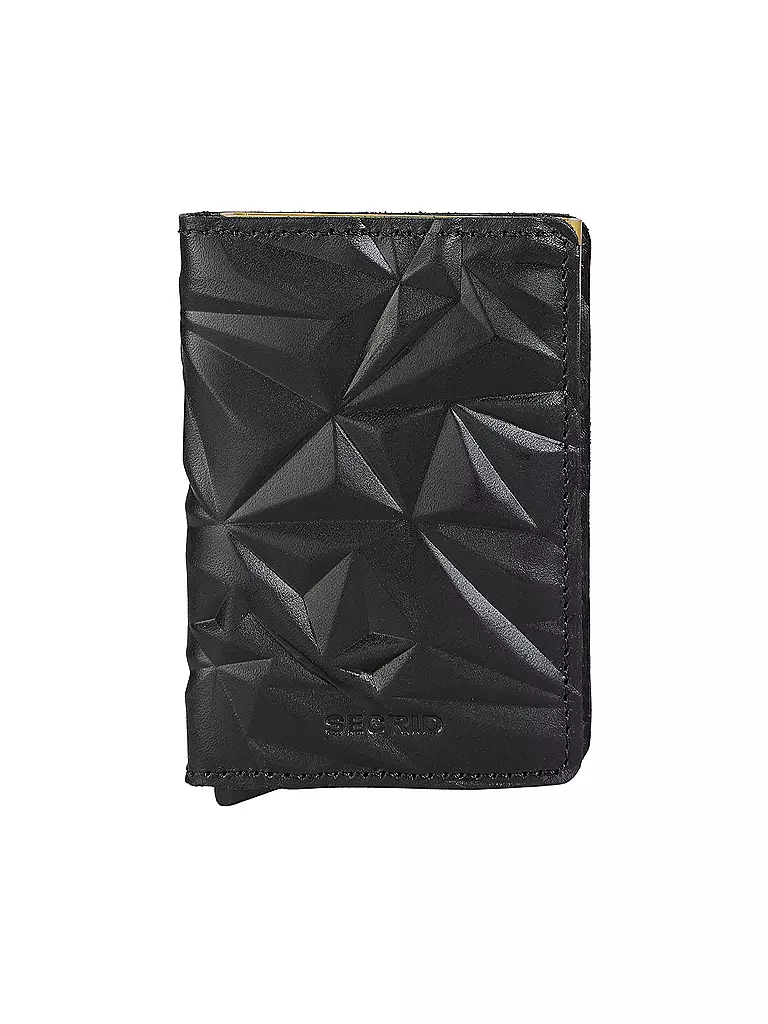 SECRID Geldbörse - Slimwallet black gold schwarz