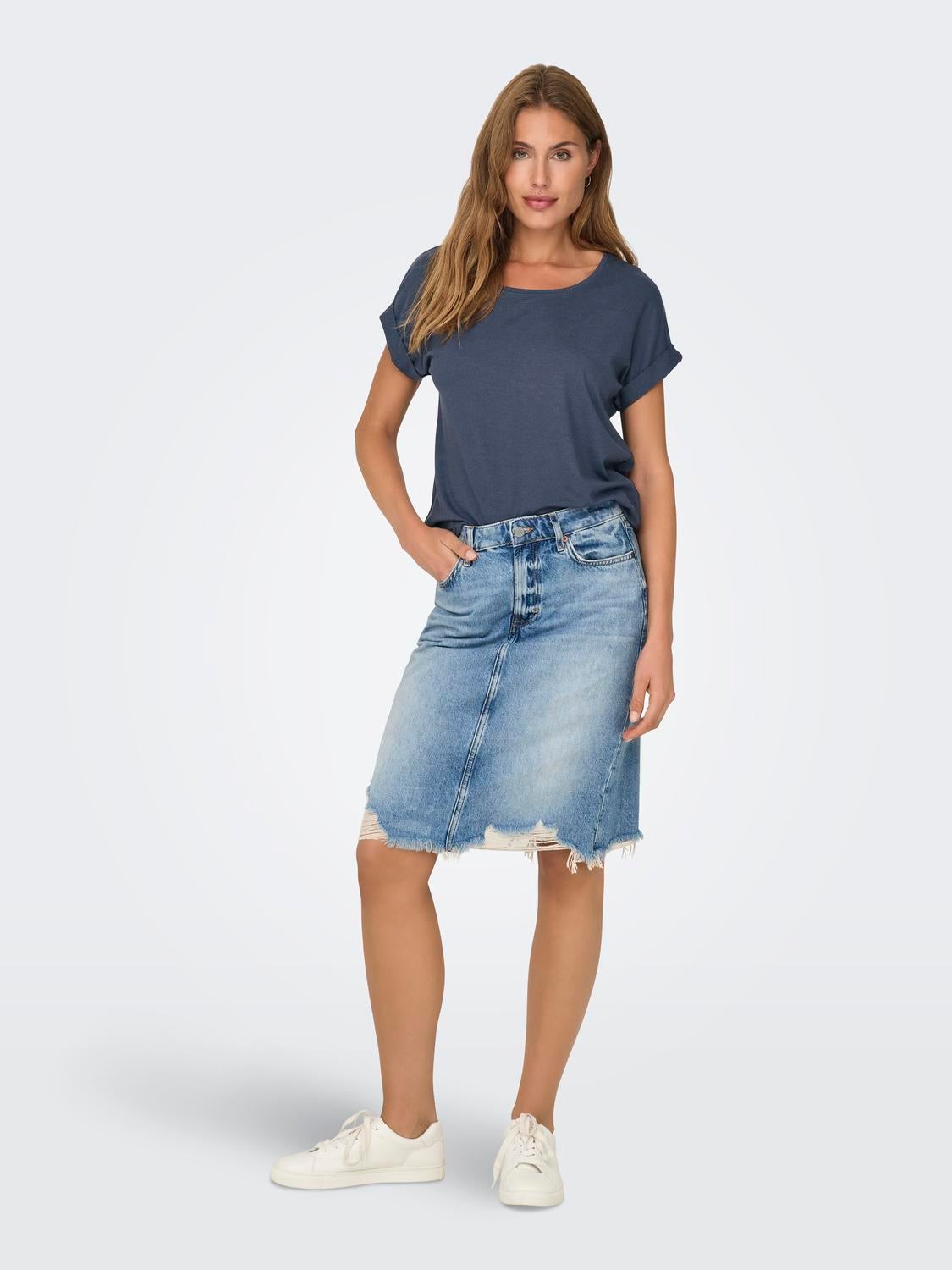 ONLMOSTER Top Ombre Blue