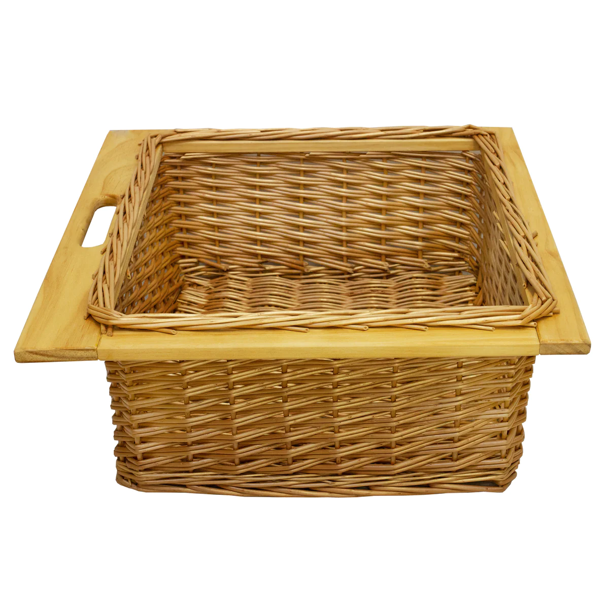 Lot de 3 Paniers Coulissants en Osier 600 mm Kukoo