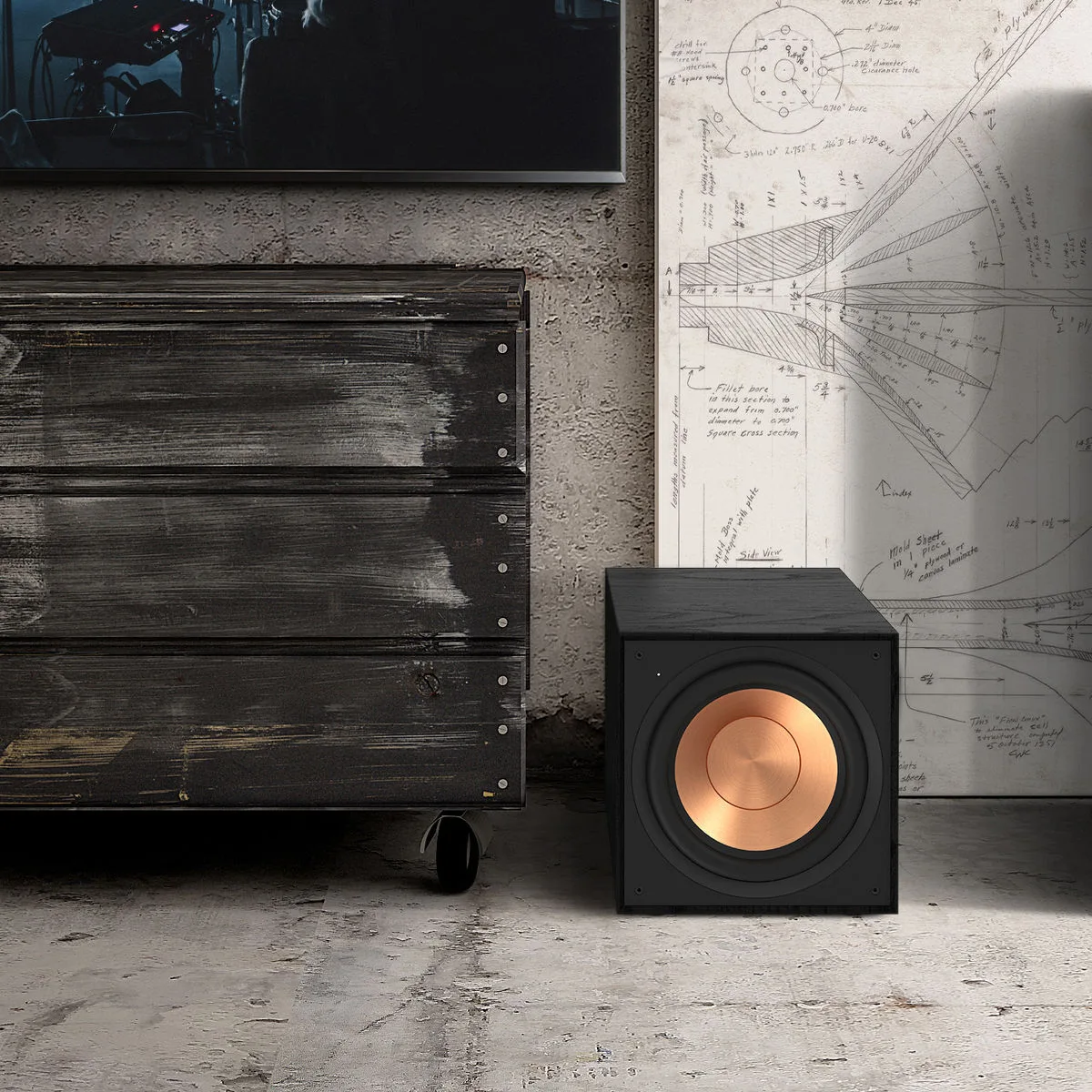 Klipsch R-101SW Caissons de basses