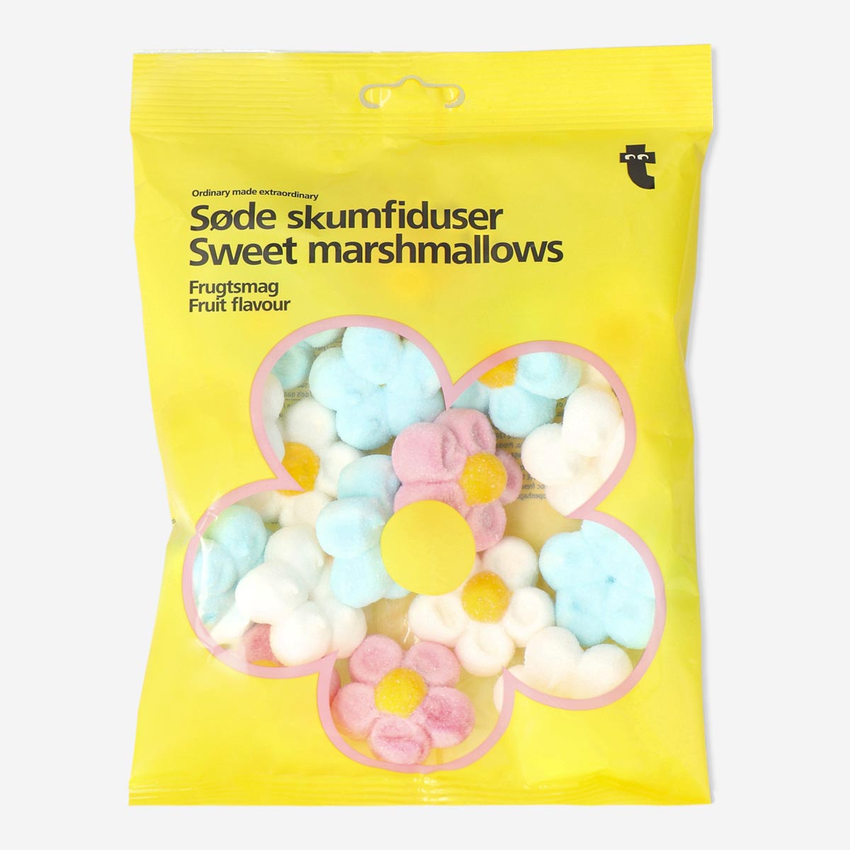 Søde skumfiduser. Frugtsmag