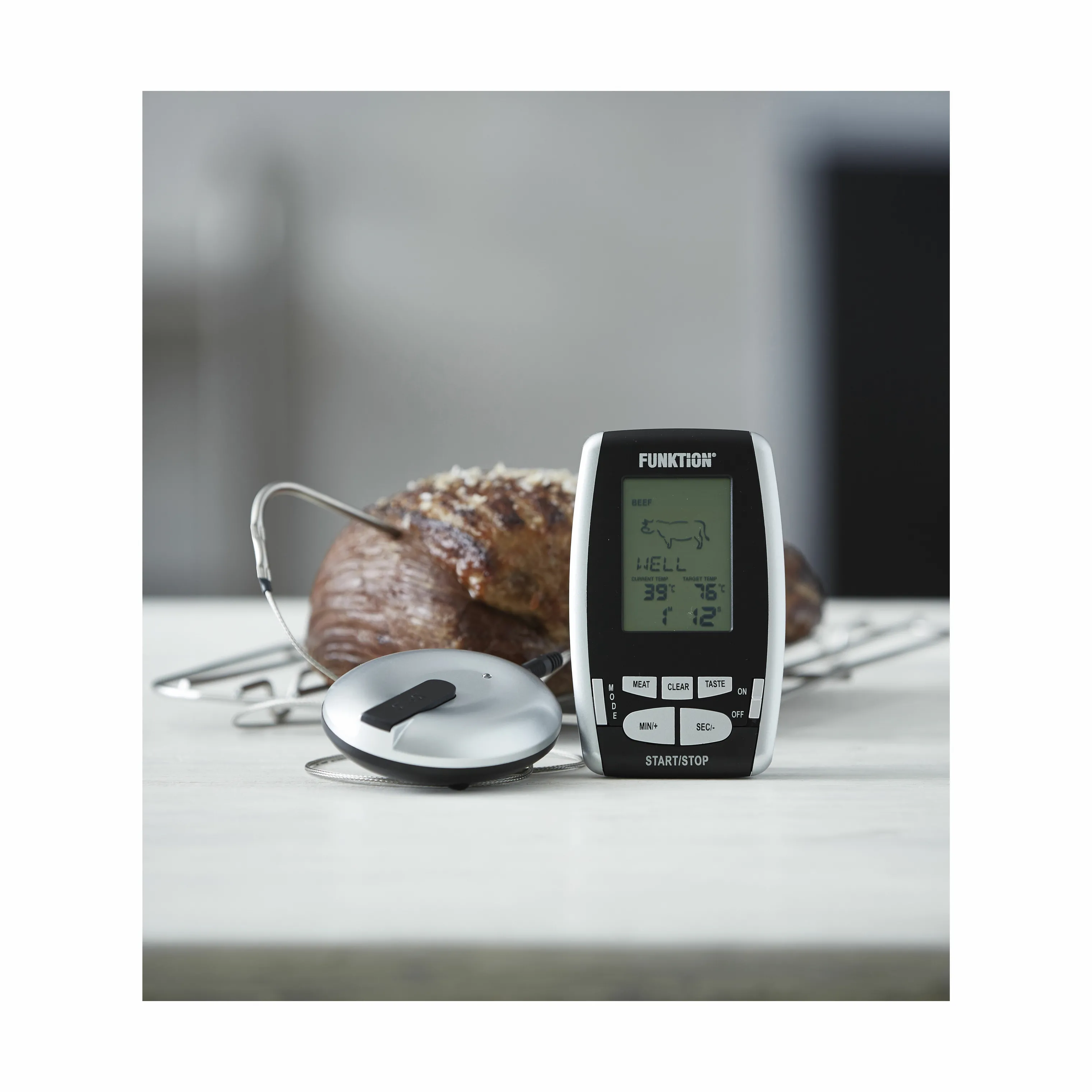 Funktion Digitalt Stegetermometer