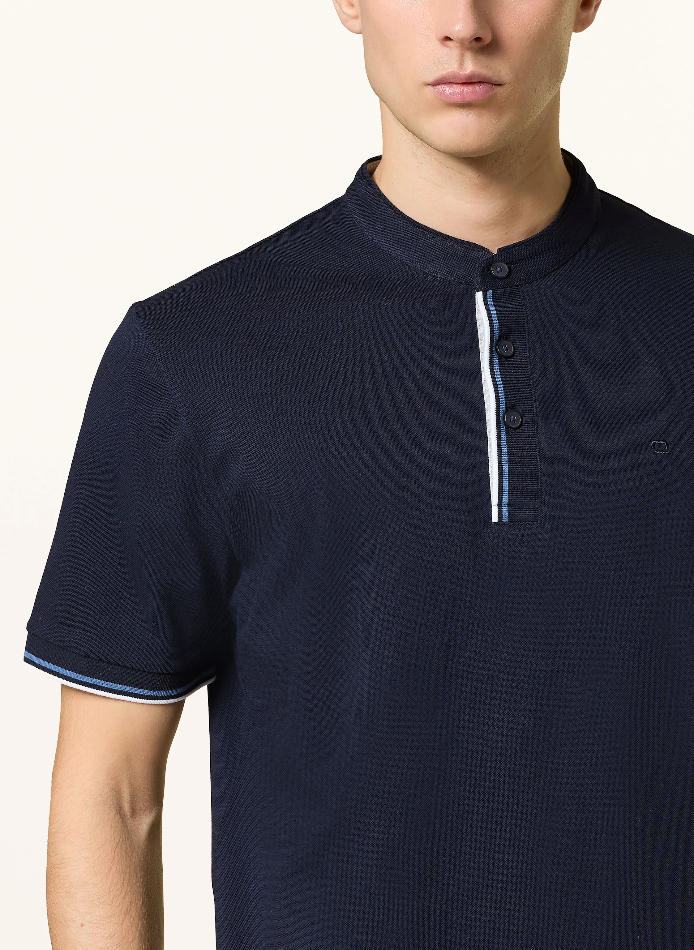 OLYMP Piqué-Poloshirt