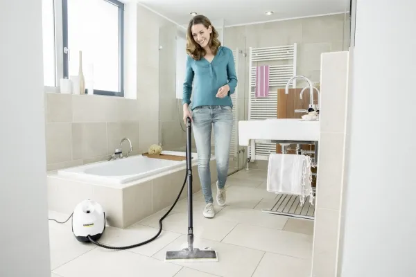 Kärcher SC 3 EasyFix - Damprenser - beholder - hvid