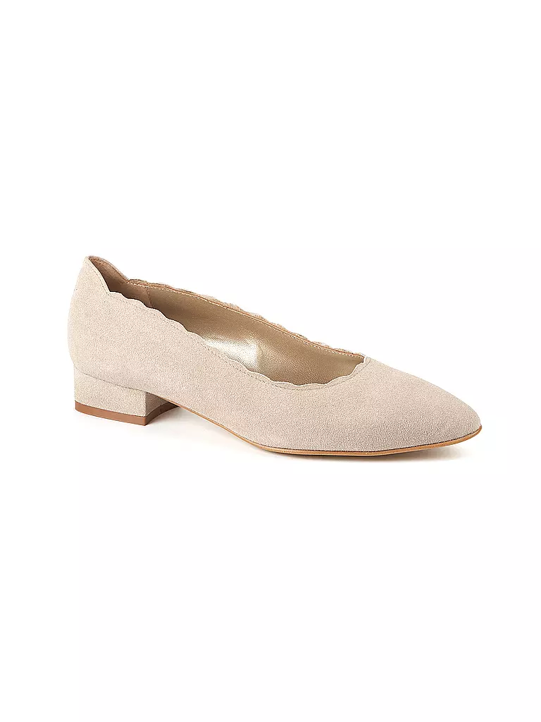 DIRNDL & BUA Trachtenschuhe - Ballerinas beige