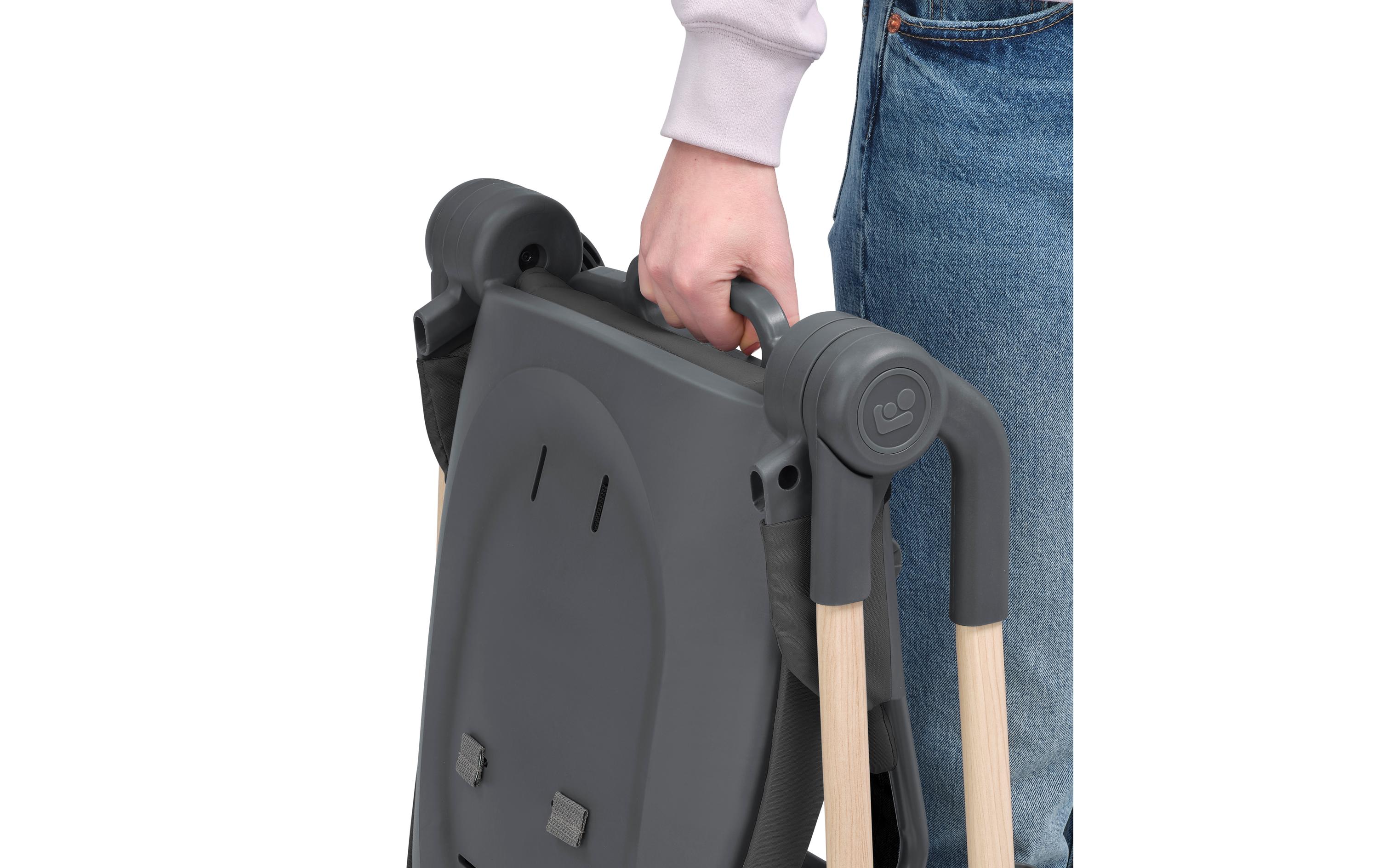 Hochstuhl Ava Beyond Graphite<br>Platzsparender Baby-Hochstuhl