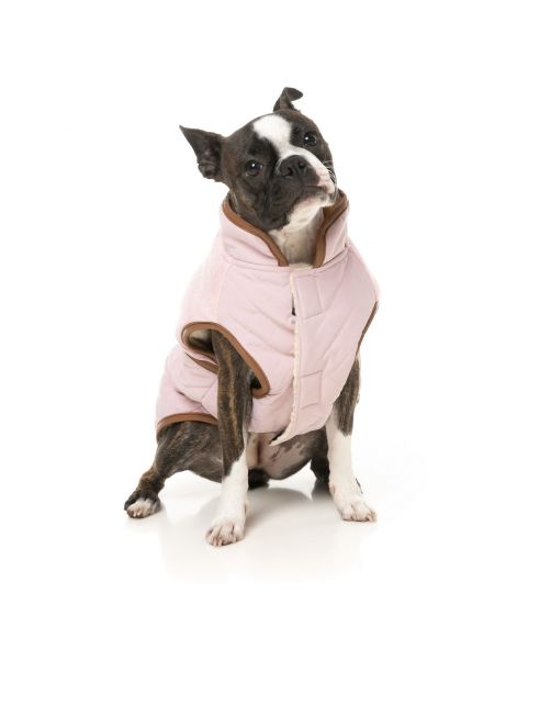 Fuzzyard Ivanhoe Jacket Roze - Hondenkleding