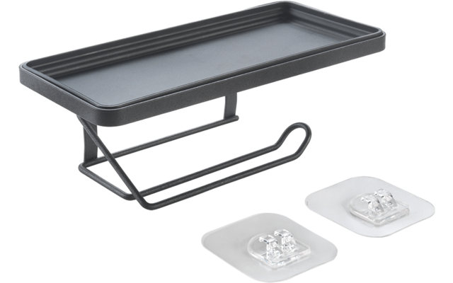 Metaltex Origin Lava Toilettenpapierabroller mit Handy-Ablage