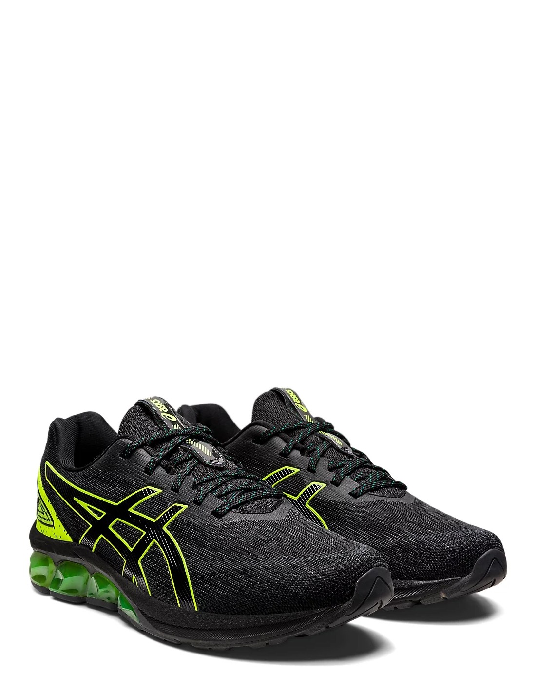 asics sneakers running homme gel-quantum 180 noir/vert