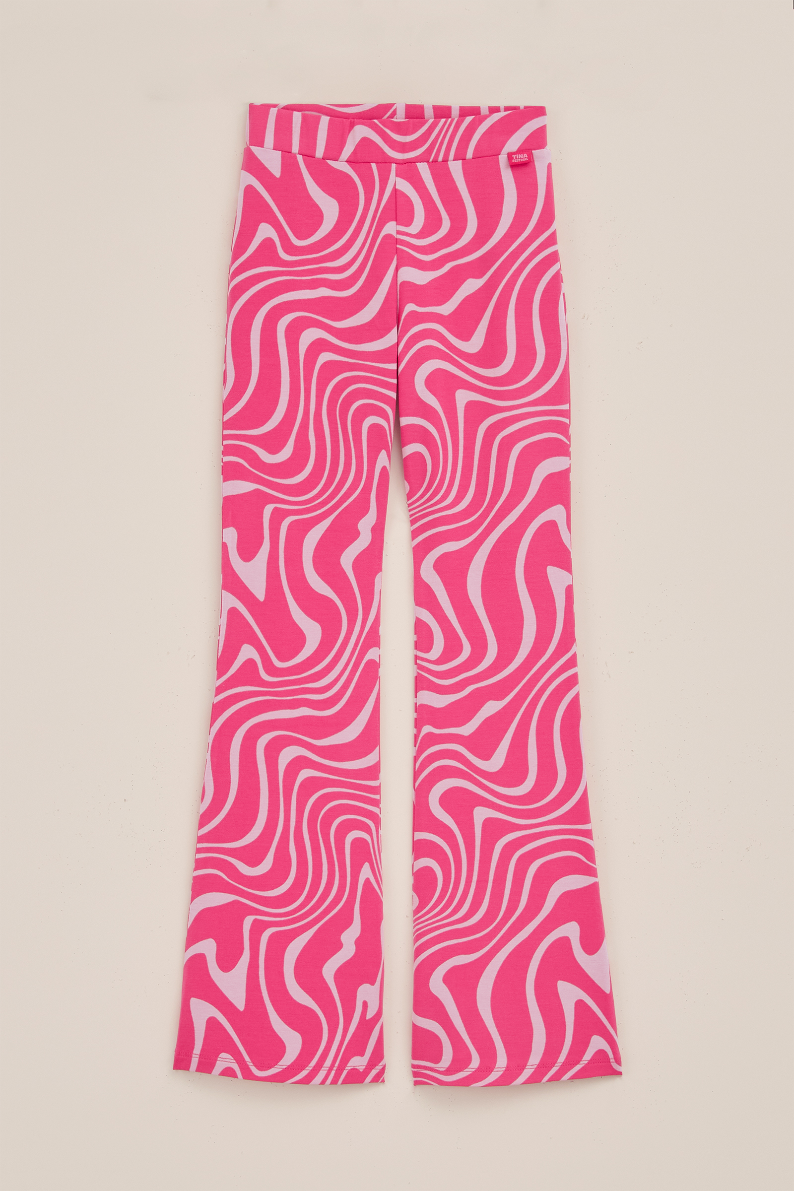 Meisjes Limited edition flared legging – Tina Festival WE Fashion Felroze