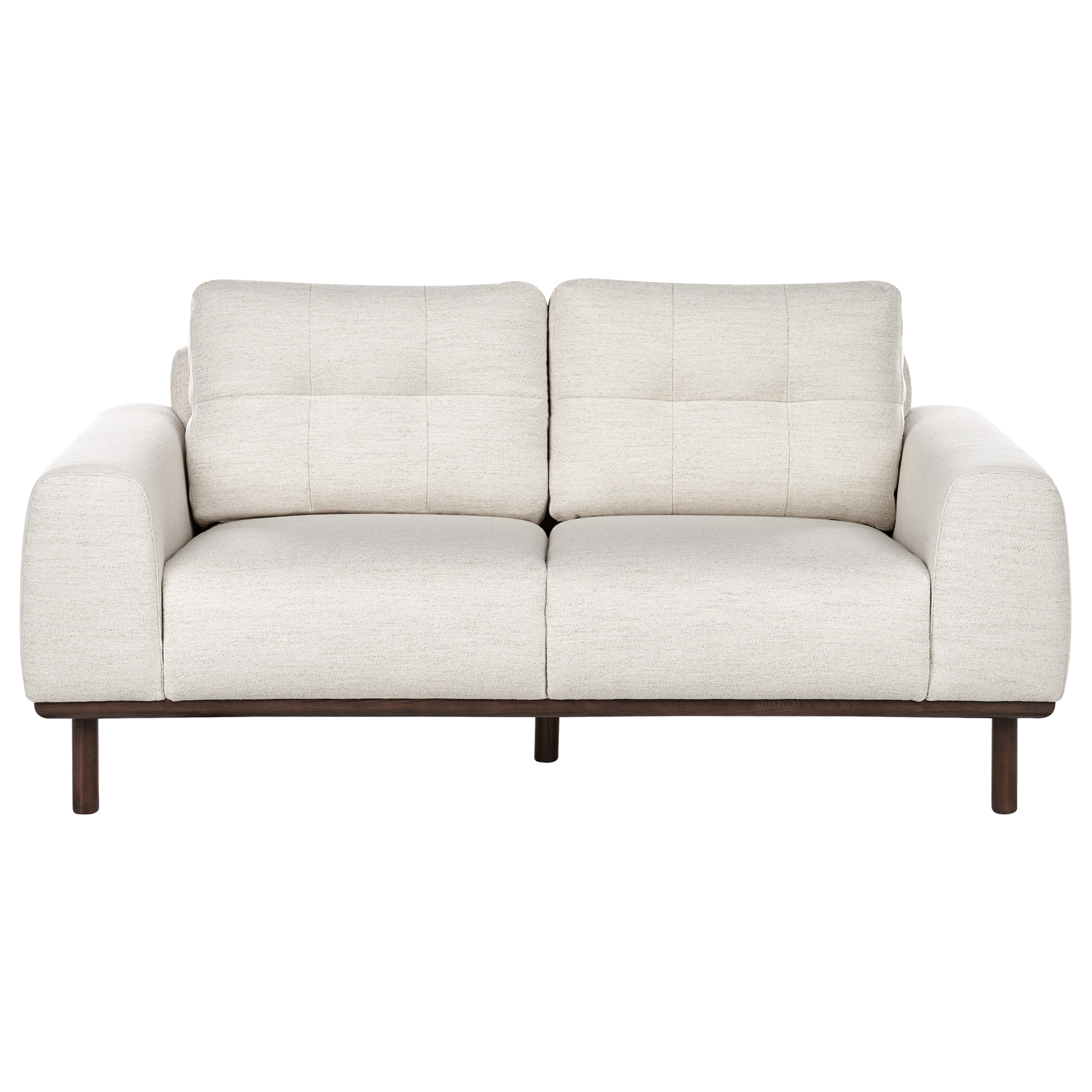 Beliani - LAURILA - Tweezitsbank - Lichtbeige - Stof