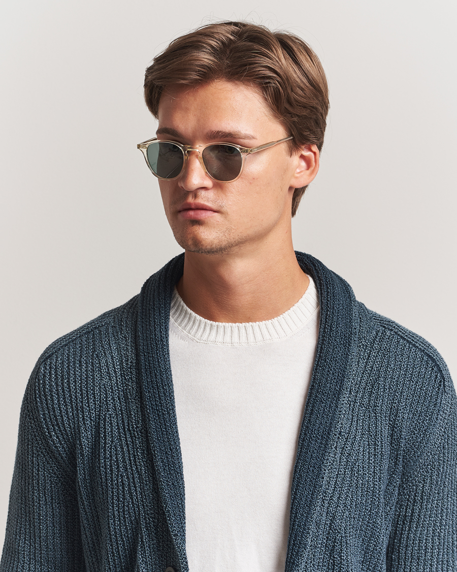 Garrett Leight Hampton 46 Sunglasses Pure Glass