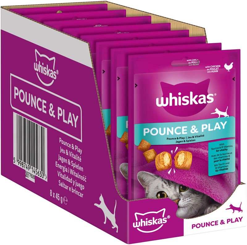 Whiskas Jeu et Vitalité Friandises pour chat