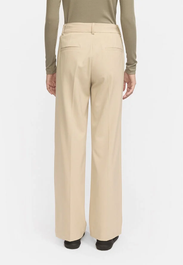 Soft Rebels SRVilja midwaist loose pant Feather gray melange