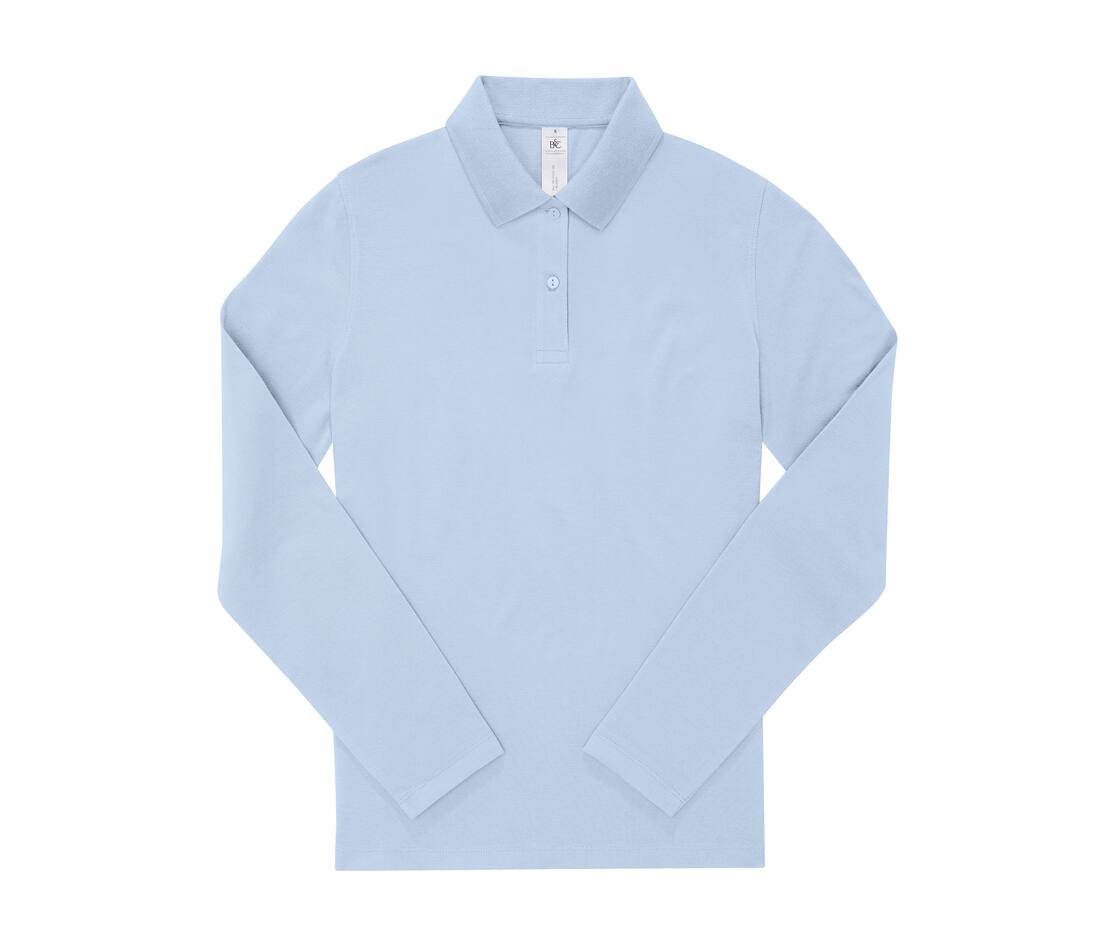B&C BCW462 - Polo femme manches longues 180