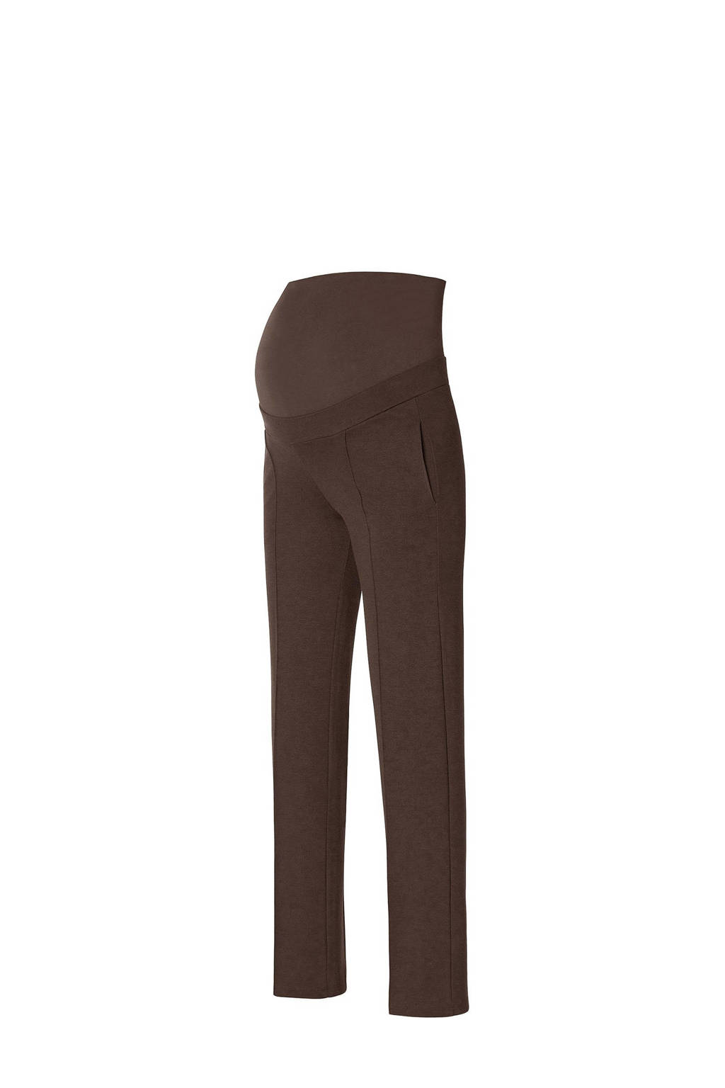 Noppies straight fit broek Eilia donkerbruin