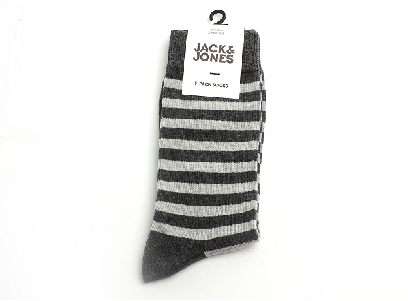 Jack and jones famille accessoires jacgover sock gris