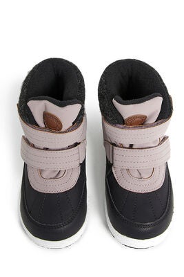 Nordbjørn Husky Vintersko, Black/Old Pink