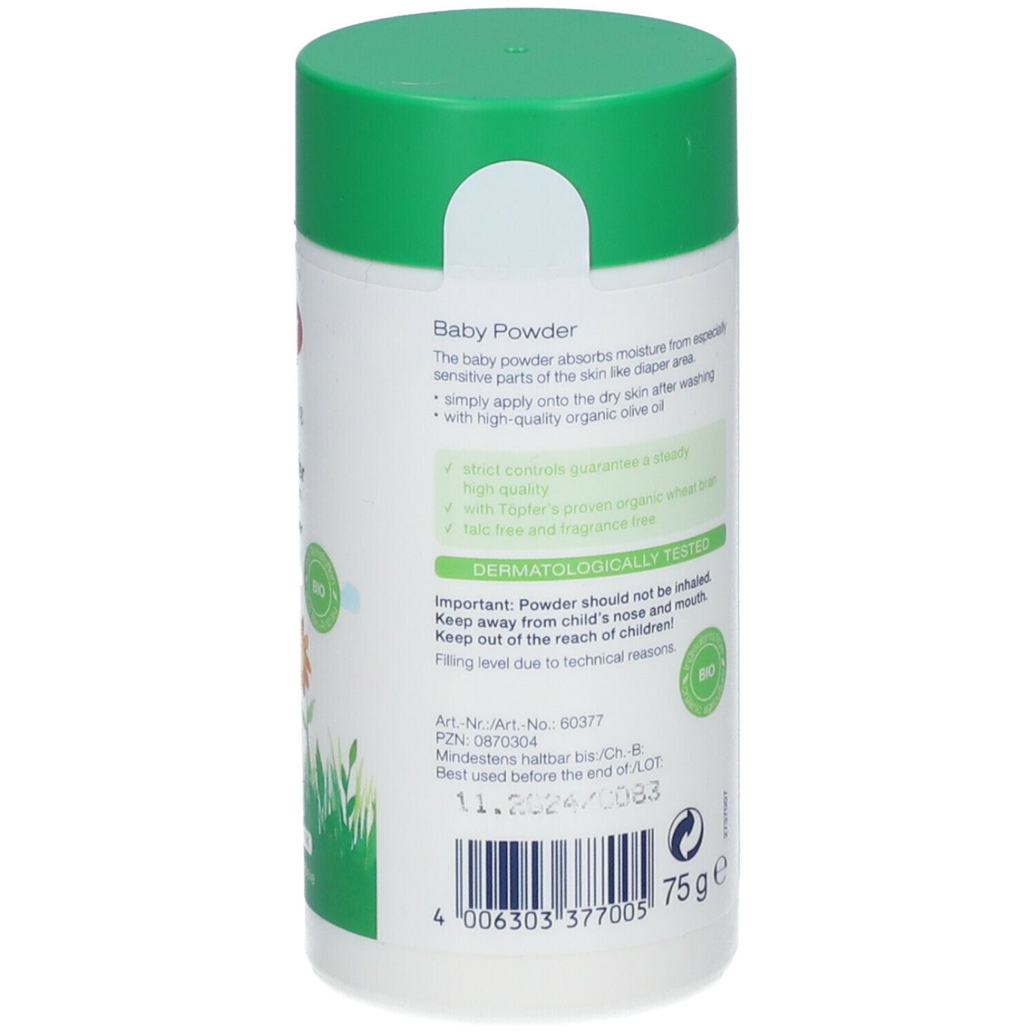 Töpfer Babycare Puder