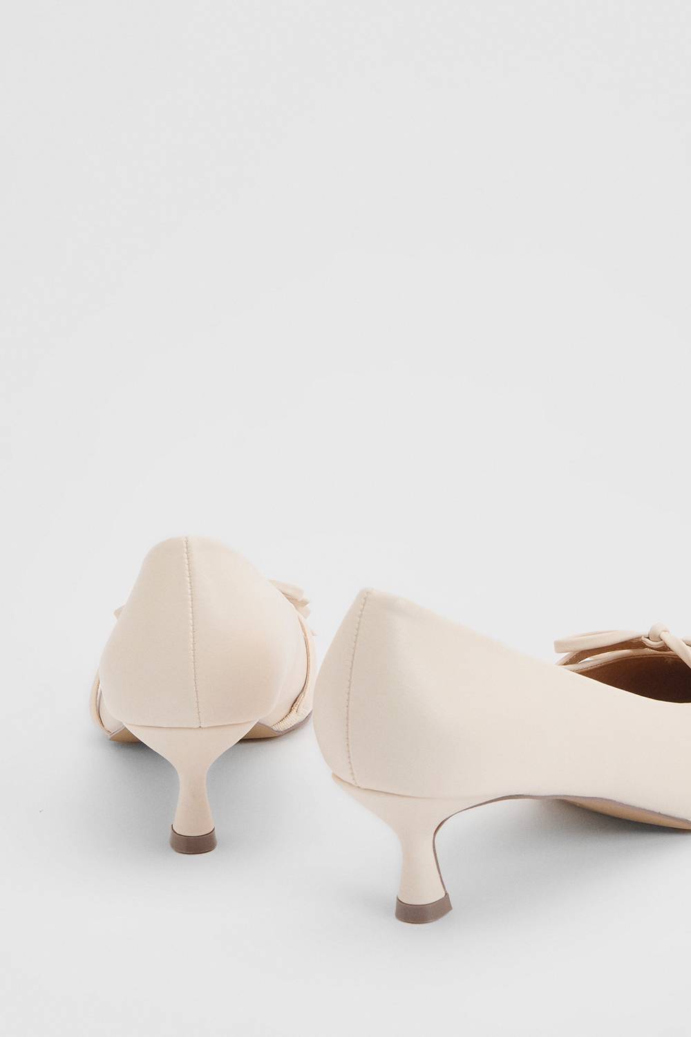 Oasis Escarpins Rita En Synthétiquecuir À Double Nœud Style Salomé Avec Petit Talon