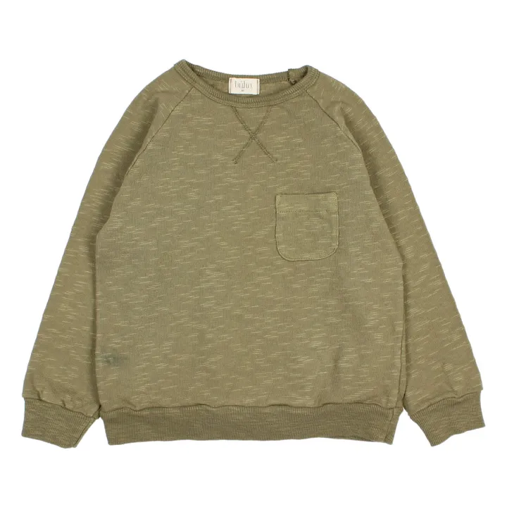 Búho Sweat Basic Jersey | Vert kaki