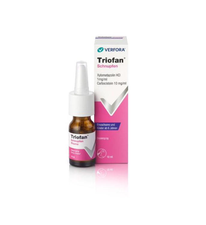 TRIOFAN Schnupfen Dosierspray Erwachsene und Kinder ab 6 Jahren Dosierspr 10 ml