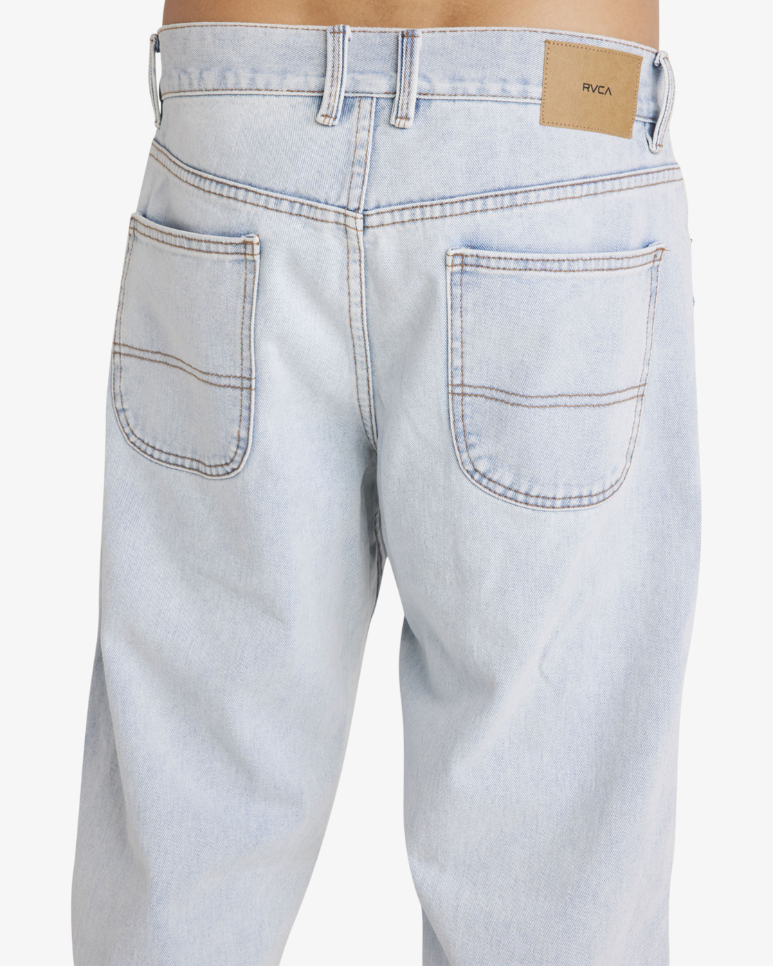Rvca Skate Denim Garage Blue