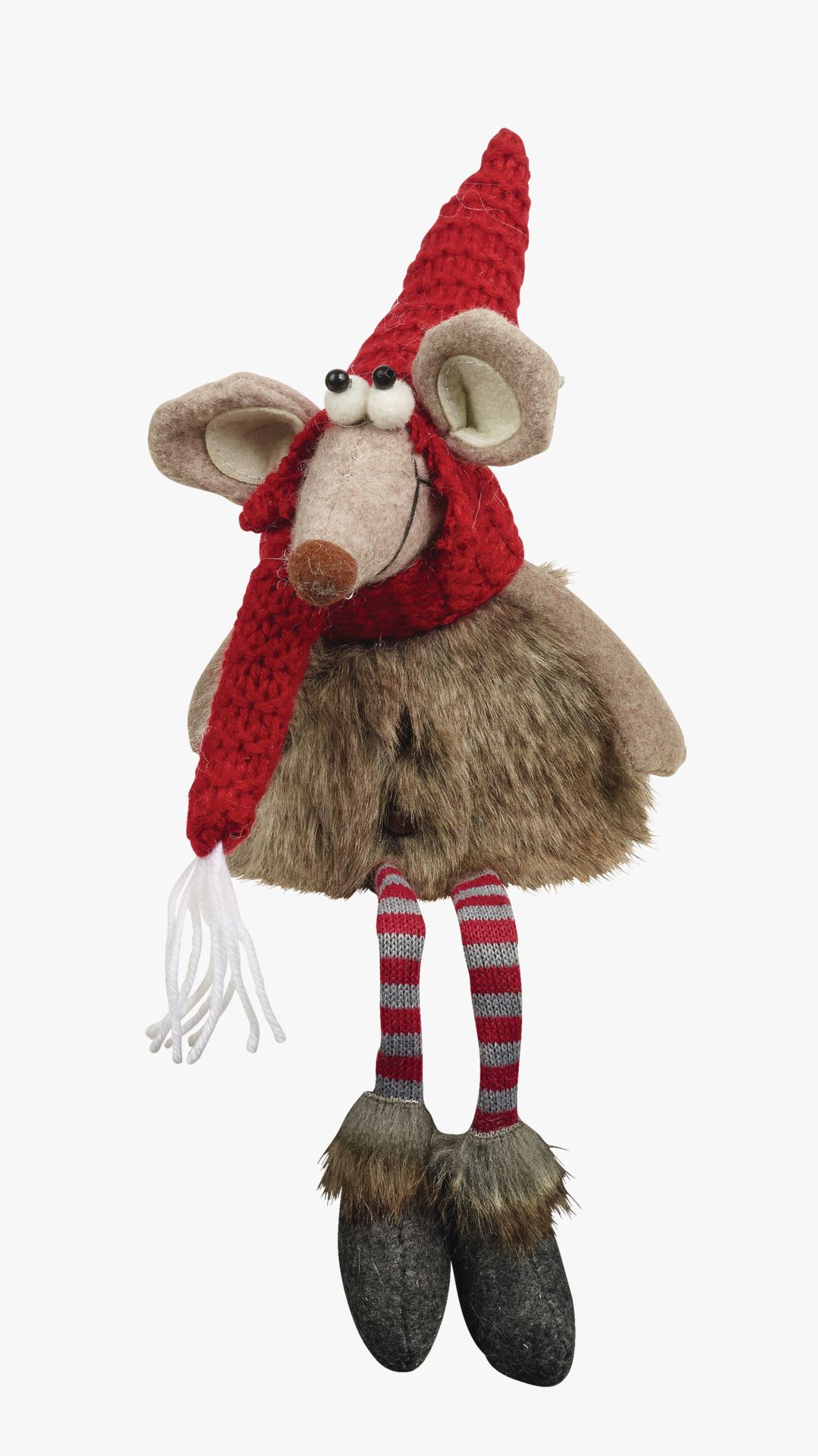 Julemus multi - 12x7x35 cm