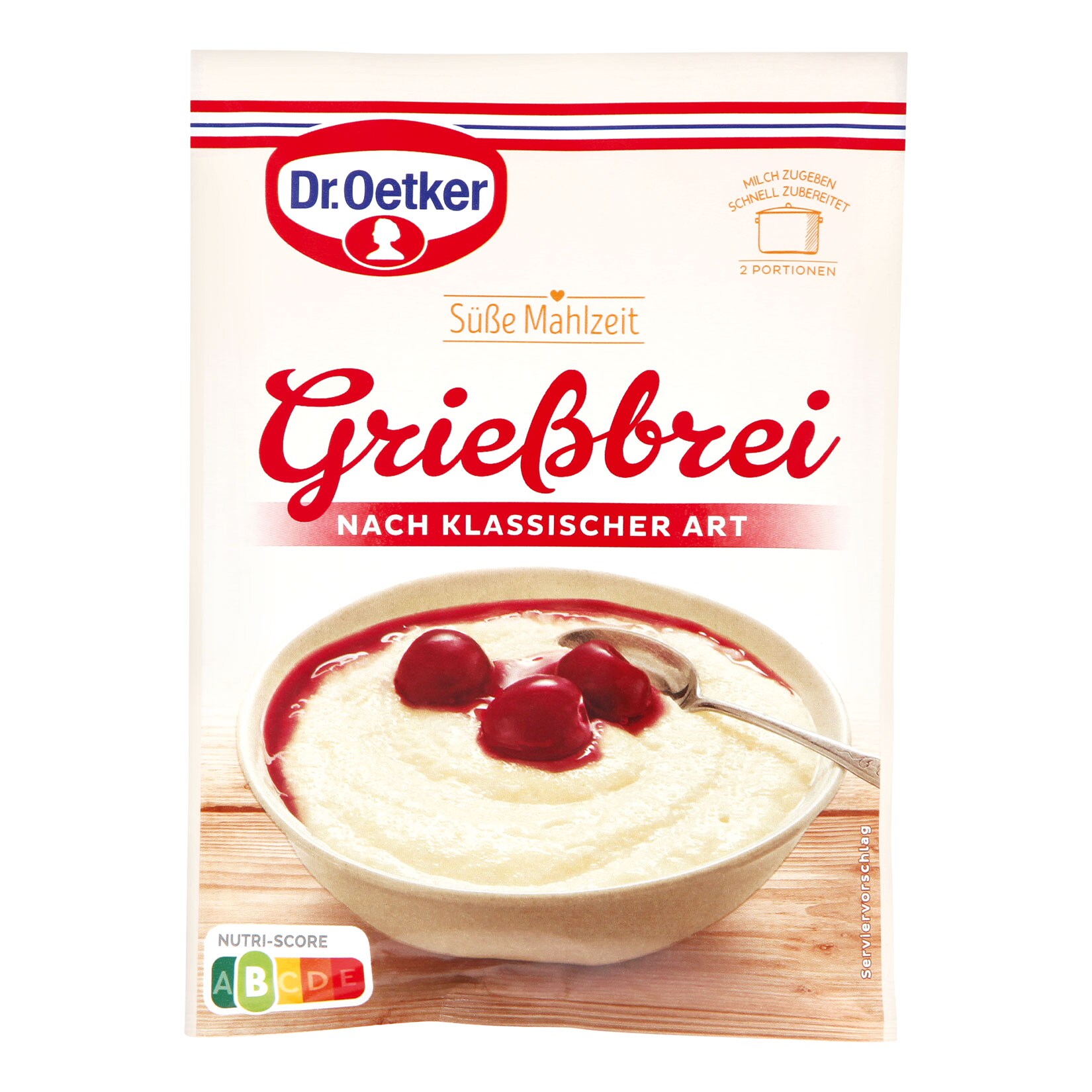 Dr. Oetker Grießbrei nach klassischer Art 92 g, 24er Pack