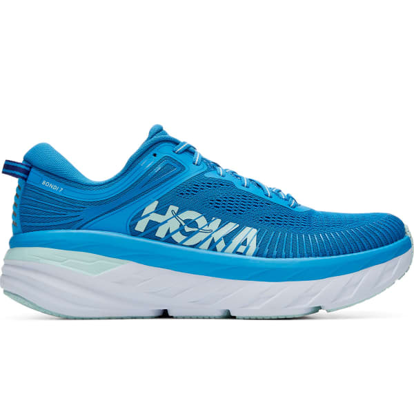 Chaussure running HOKA ONE ONE BONDI 7 IBIZA BLUE/BLUE GLASS