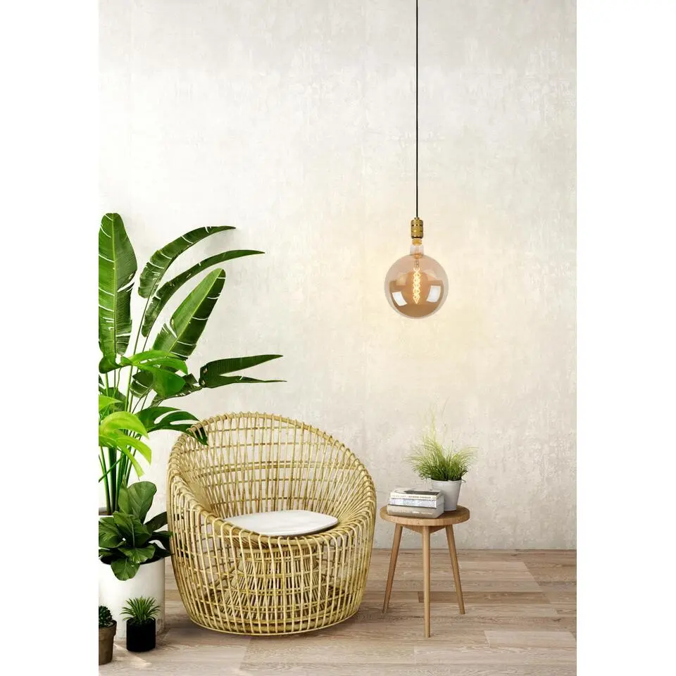 Lucide JOVA Hanglamp - Mat Goud / Messing