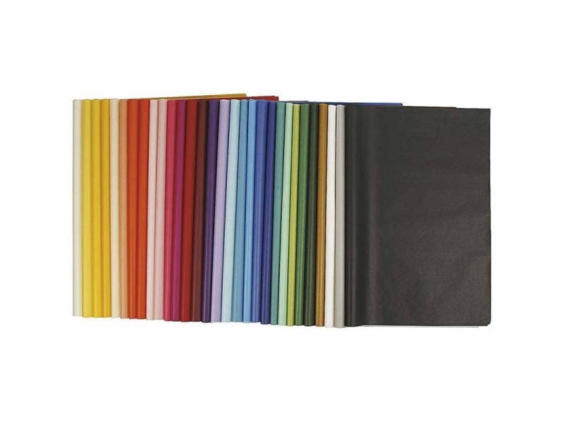 Creativ Company Seidenpapier 50 x 70 cm, 300 Blatt, Assorti Seidenpapier 50 x 70 cm
