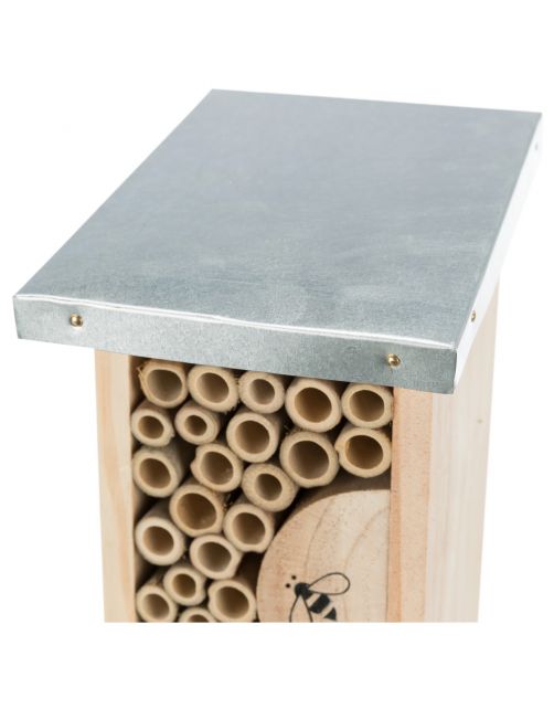 Trixie Bijenhotel - Nestkast - 11x14x30 cm Houtkleur