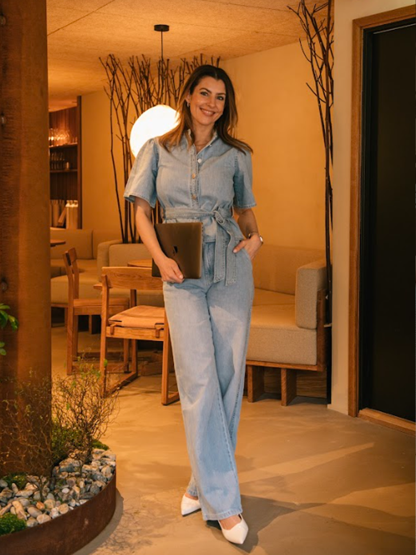 Ingrid Lis High Waist Wide Jeans