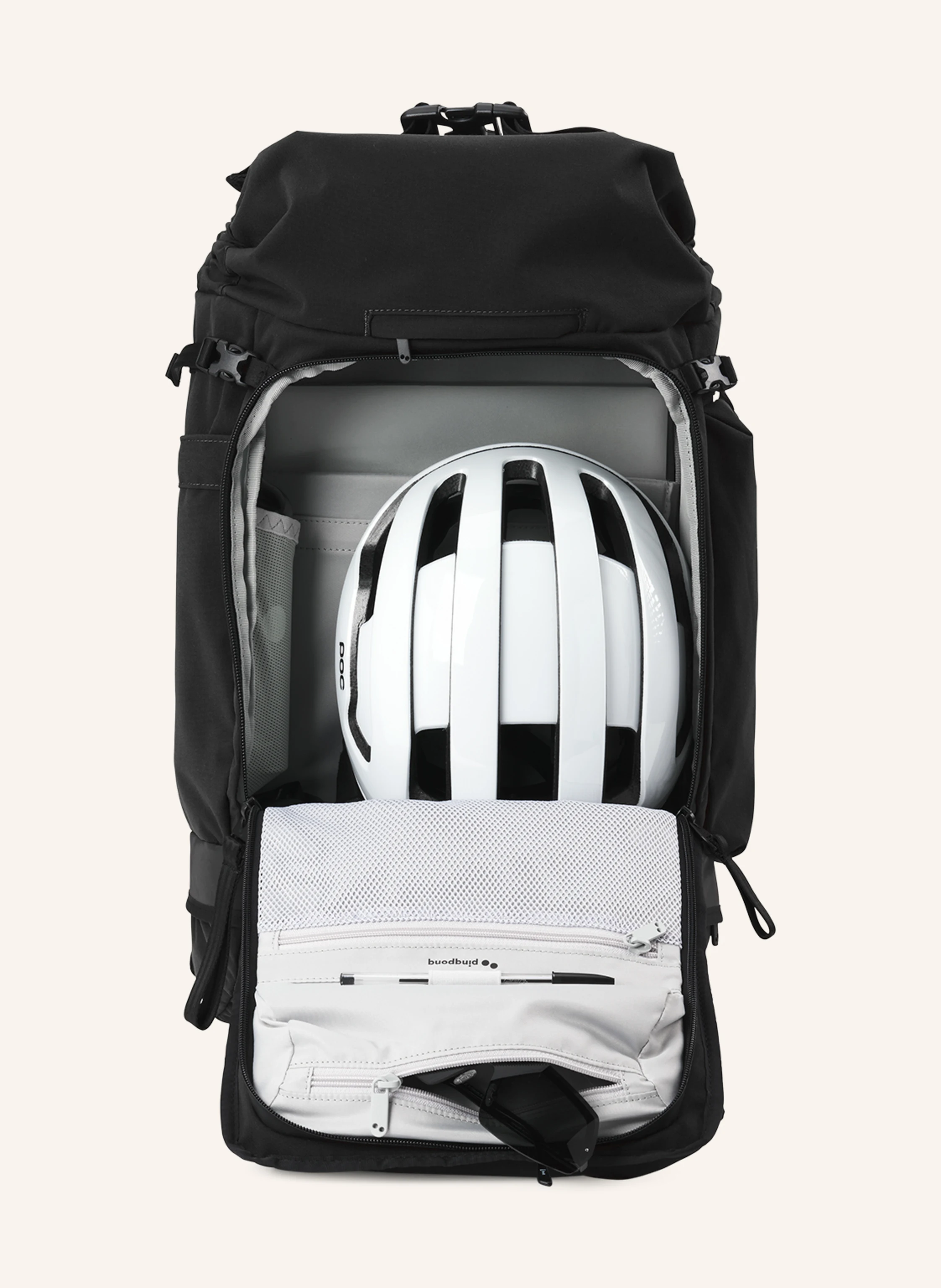 pinqponq Rucksack KOMUT MEDIUM mit Laptop-Fach