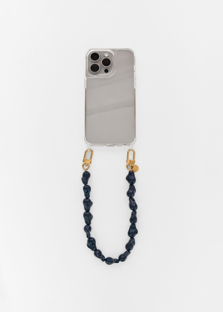 Maud telefoonkoord donkerblauw