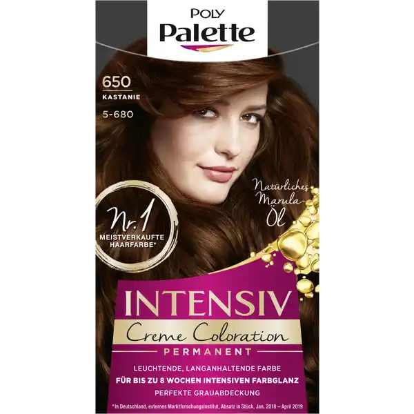 Intensiv Creme Coloration 650 Kastanie