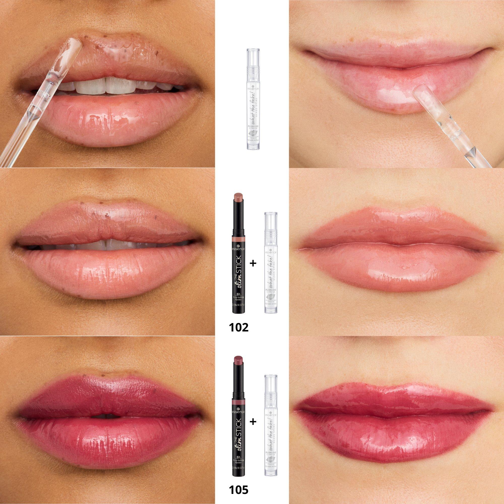 what the fake! GLASS SHINE PLUMPING LIP FILLER