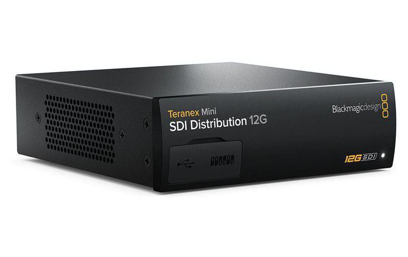 Konverter Teranex Mini SDI Distribution 12G<br>Verteilt ein einziges SDI-Signal an bis zu 8 SDI-Geräte gleichzeitig. Funktioniert mit allen SD-, HD- und Ultra HD-Formaten bis zu 2160p60