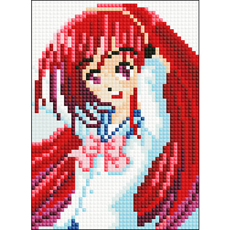Diamond art manga lærred - 13x18 cm